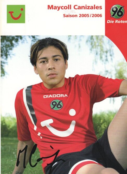 Autogramm Fussball | Hannover 96 | 2005 | Maycoll CANIZALES