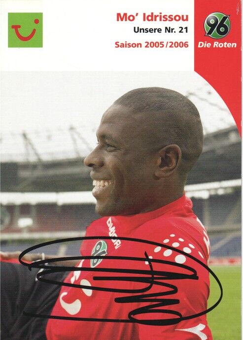 Autogramm Fussball | Hannover 96 | 2005 | Mo IDRISSOU
