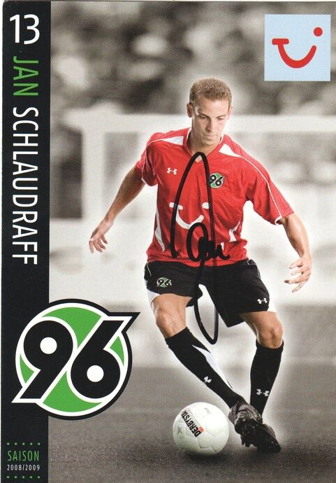 Autogramm Fussball | Hannover 96 | 2008 | Jan SCHLAUDRAFF