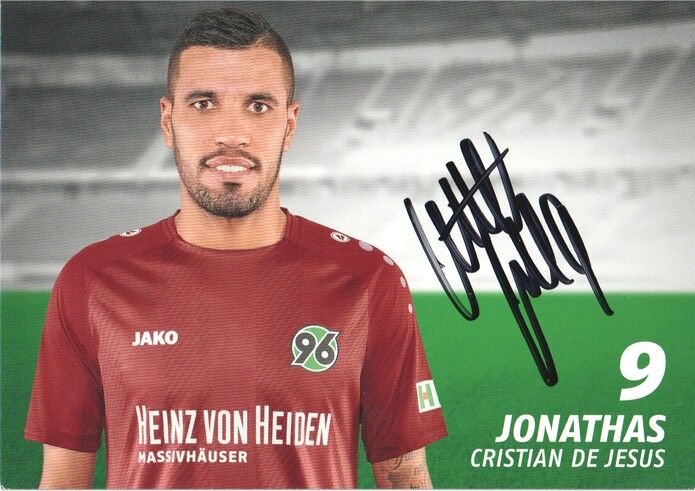 Autogramm Fussball | Hannover 96 | 2018 | JONATHAS