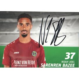 Autogramm Fussball | Hannover 96 | 2018 | Noah SARENREN BAZEE