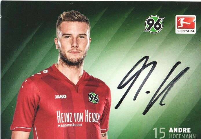 Autogramm Fussball | Hannover 96 | 2014 | Andre HOFFMANN