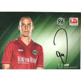 Autogramm Fussball | Hannover 96 | 2014 | Jan SCHLAUDRAFF