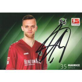 Autogramm Fussball | Hannover 96 | 2014 | Maurice HIRSCH