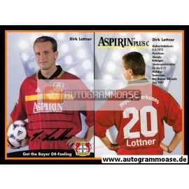 Autogramm Fussball | Bayer Leverkusen | 1998 | Dirk LOTTNER
