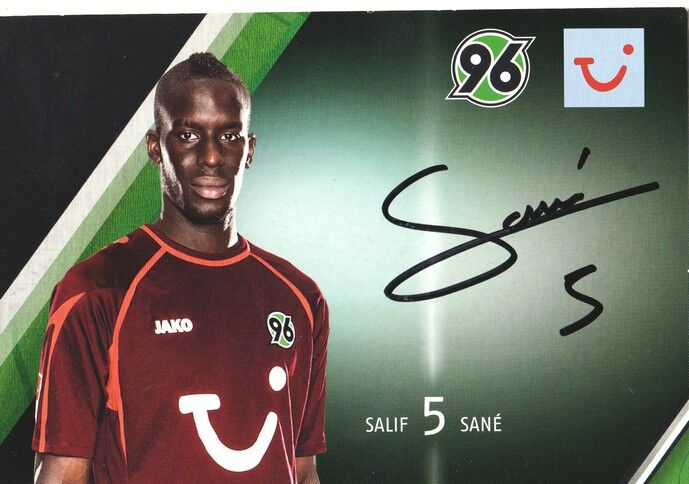 Autogramm Fussball | Hannover 96 | 2013 | Salif SANE