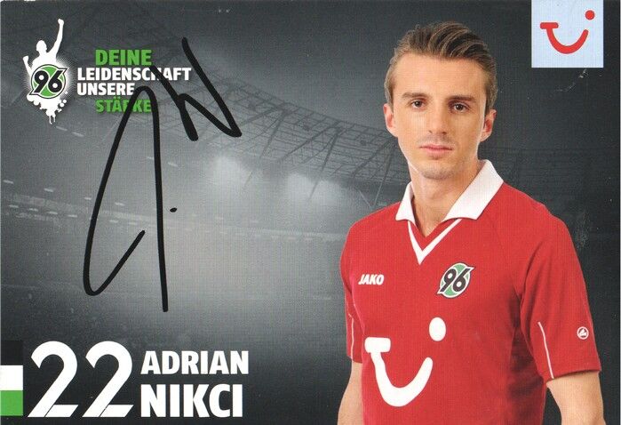 Autogramm Fussball | Hannover 96 | 2012 | Adrian NIKCI