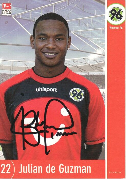 Autogramm Fussball | Hannover 96 | 2003 | Julian DE GUZMAN