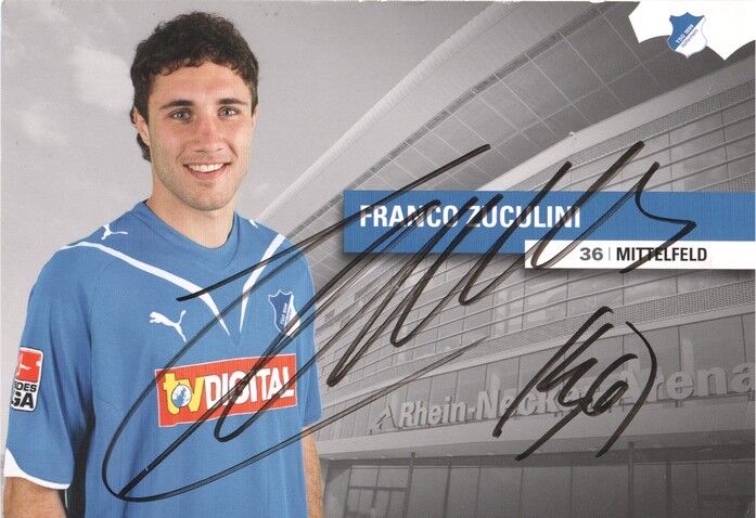 Autogramm Fussball | TSG 1899 Hoffenheim | 2009 | Franco ZUCULINI