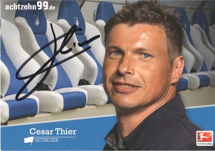 Autogramm Fussball | TSG 1899 Hoffenheim | 2013 | Cesar THIER