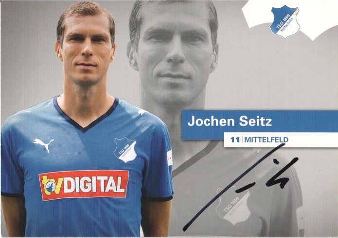 Autogramm Fussball | TSG 1899 Hoffenheim | 2008 | Jochen SEITZ