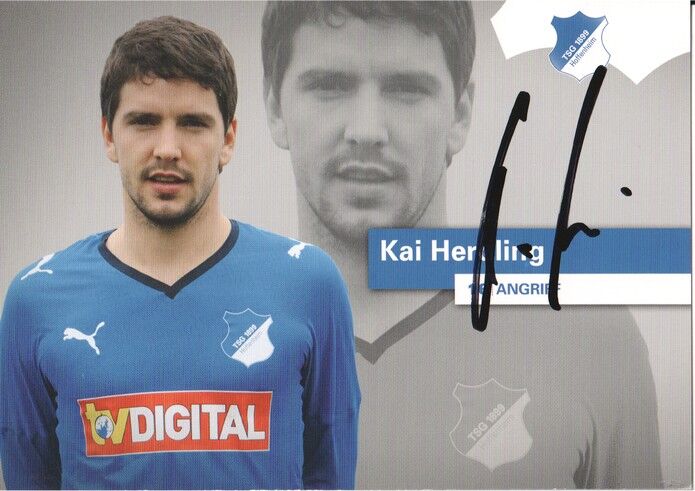 Autogramm Fussball | TSG 1899 Hoffenheim | 2008 | Kai HERDLING