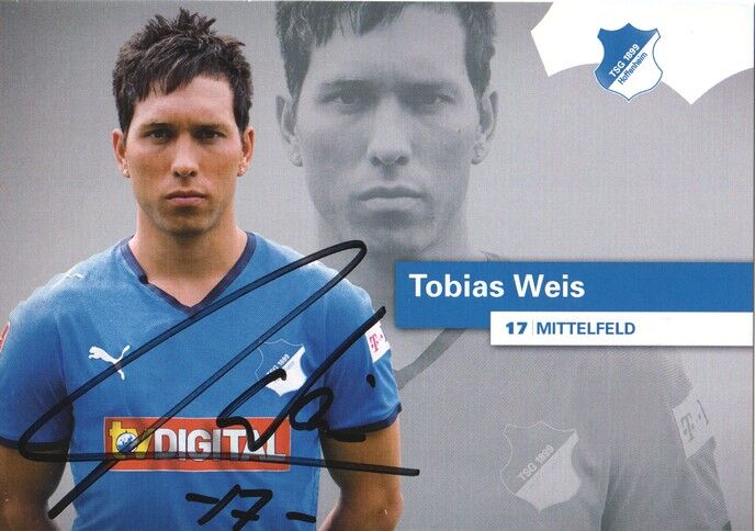 Autogramm Fussball | TSG 1899 Hoffenheim | 2008 | Tobias WEIS