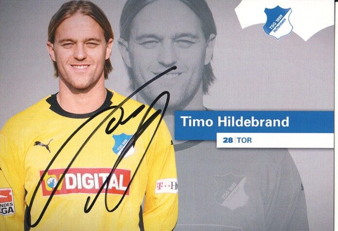 Autogramm Fussball | TSG 1899 Hoffenheim | 2008 | Timo HILDEBRAND