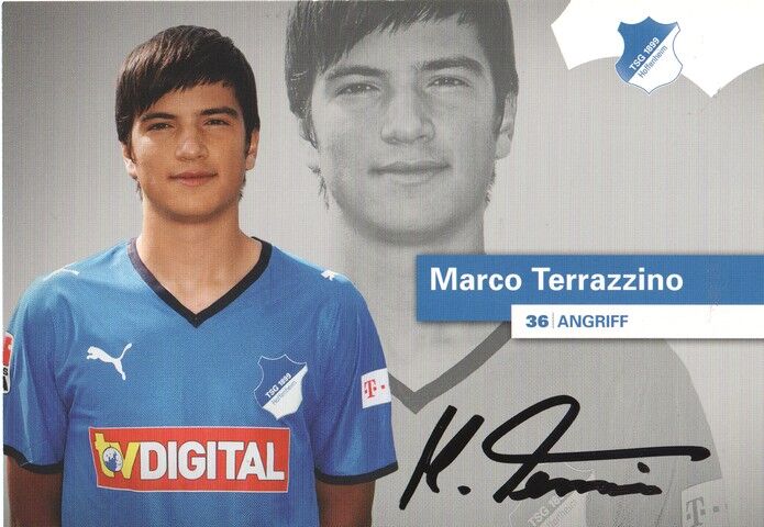 Autogramm Fussball | TSG 1899 Hoffenheim | 2008 | Marco TERRAZZINO