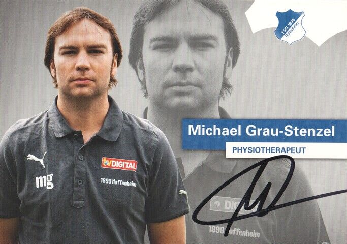 Autogramm Fussball | TSG 1899 Hoffenheim | 2008 | Michael GRAU-STENZEL