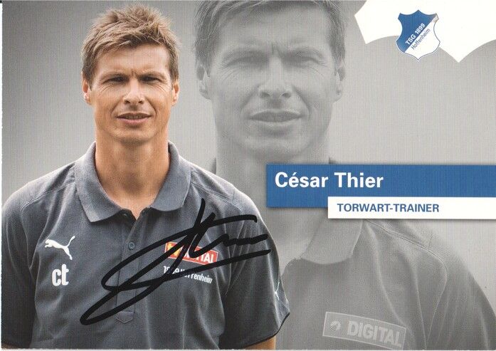 Autogramm Fussball | TSG 1899 Hoffenheim | 2008 | Cesar THIER