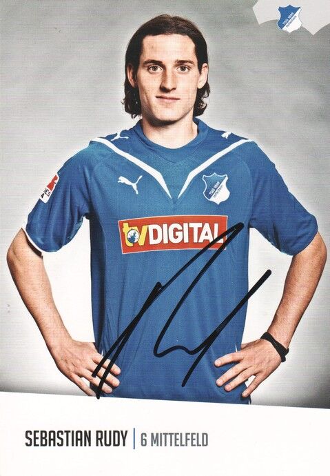 Autogramm Fussball | TSG 1899 Hoffenheim | 2010 | Sebastian RUDY