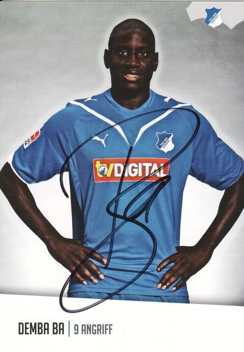 Autogramm Fussball | TSG 1899 Hoffenheim | 2010 | Demba BA