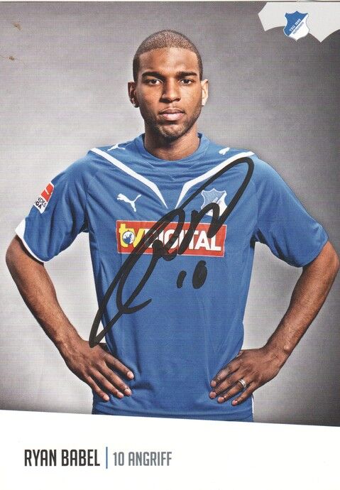 Autogramm Fussball | TSG 1899 Hoffenheim | 2010 | Ryan BABEL