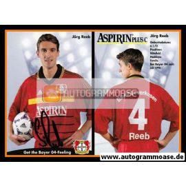 Autogramm Fussball | Bayer Leverkusen | 1998 | Jörg REEB