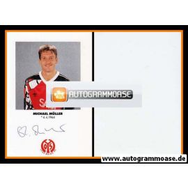 Autogramm Fussball | FSV Mainz 05 | 1991 | Michael MÜLLER
