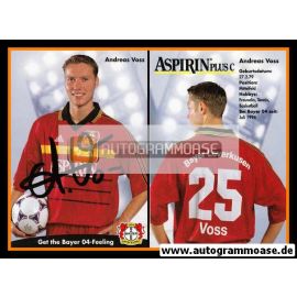 Autogramm Fussball | Bayer Leverkusen | 1998 | Andreas VOSS