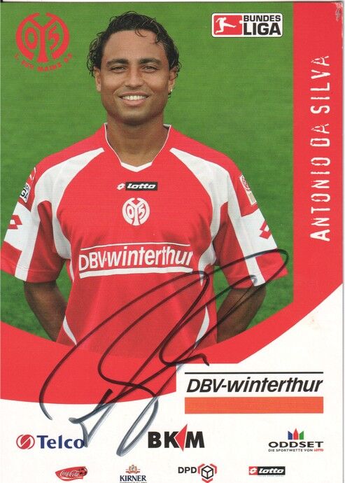 Autogramm Fussball | FSV Mainz 05 | 2005 | Antonio DA SILVA
