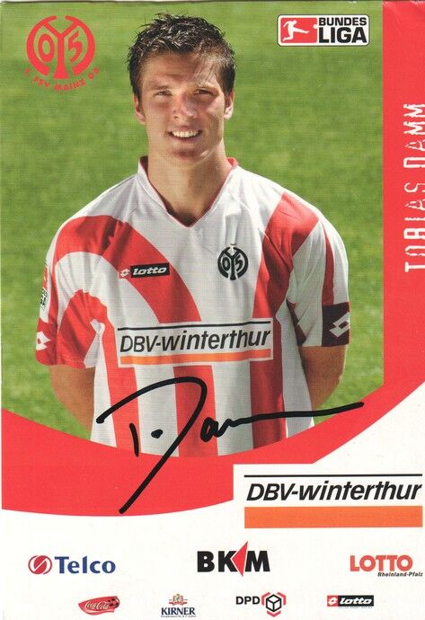 Autogramm Fussball | FSV Mainz 05 | 2005 | Tobias DAMM