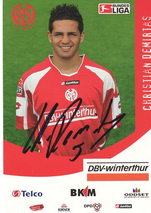Autogramm Fussball | FSV Mainz 05 | 2005 | Christian DEMIRTAS