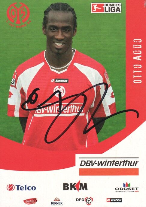 Autogramm Fussball | FSV Mainz 05 | 2005 | Otto ADDO