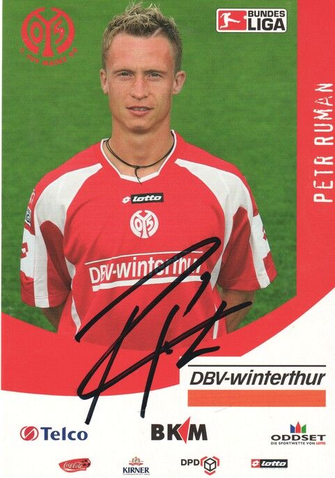 Autogramm Fussball | FSV Mainz 05 | 2005 | Petr RUMAN
