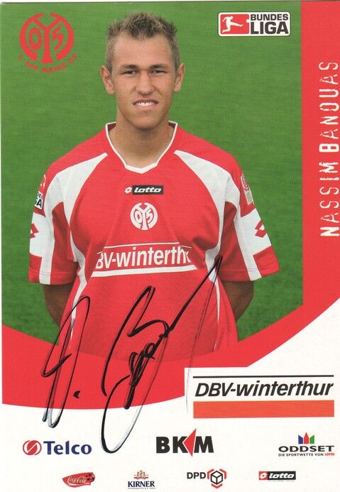 Autogramm Fussball | FSV Mainz 05 | 2005 | Nassim BANOUAS