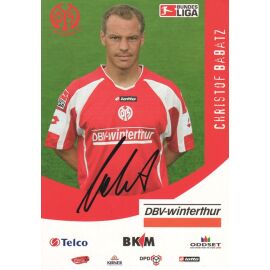 Autogramm Fussball | FSV Mainz 05 | 2005 | Christof BABATZ