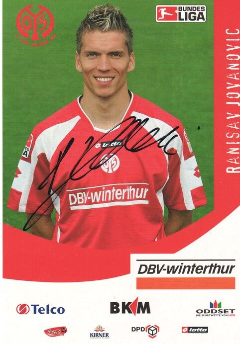 Autogramm Fussball | FSV Mainz 05 | 2005 | Ranislav JOVANOVIC