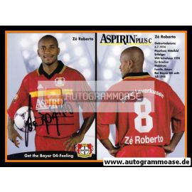 Autogramm Fussball | Bayer Leverkusen | 1998 | Ze ROBERTO 