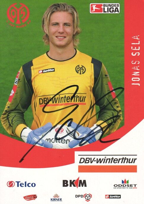 Autogramm Fussball | FSV Mainz 05 | 2005 | Jonas SELA