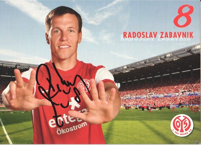 Autogramm Fussball | FSV Mainz 05 | 2011 | Radoslav ZABAVNIK