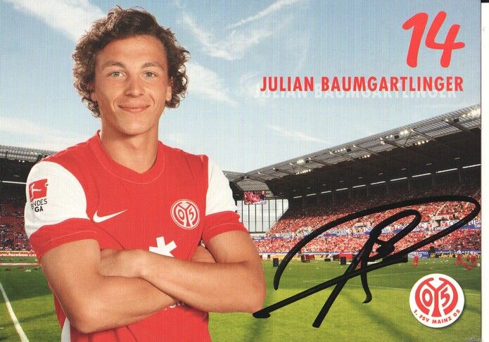 Autogramm Fussball | FSV Mainz 05 | 2011 | Julian BAUMGARTLINGER