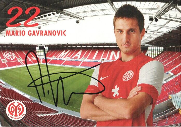 Autogramm Fussball | FSV Mainz 05 | 2011 | Mario GAVRANOVIC