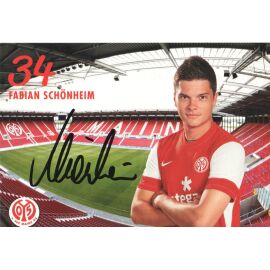 Autogramm Fussball | FSV Mainz 05 | 2011 | Fabian SCHÖNHEIM