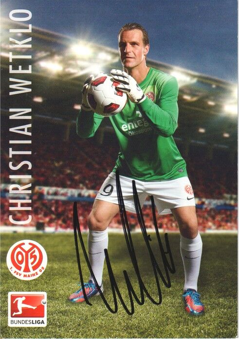 Autogramm Fussball | FSV Mainz 05 | 2012 | Christian WETKLO