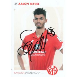 Autogramm Fussball | FSV Mainz 05 | 2016 | Aaron SEYDEL