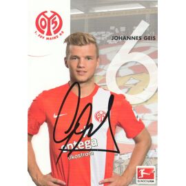 Autogramm Fussball | FSV Mainz 05 | 2013 | Johannes GEIS