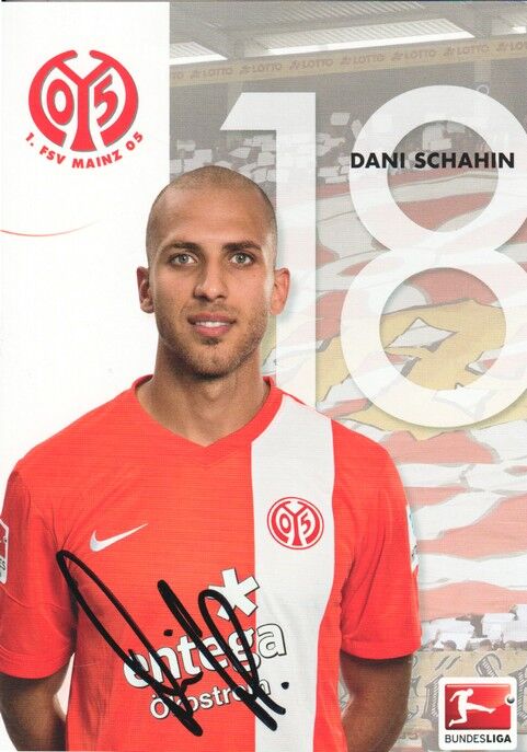 Autogramm Fussball | FSV Mainz 05 | 2013 | Dani SCHAHIN