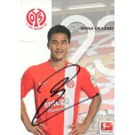 Autogramm Fussball | FSV Mainz 05 | 2013 | Shinji OKAZAKI
