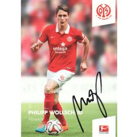 Autogramm Fussball | FSV Mainz 05 | 2014 | Philipp WOLLSCHEID