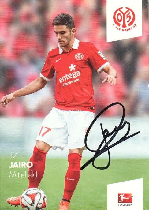 Autogramm Fussball | FSV Mainz 05 | 2014 | JAIRO
