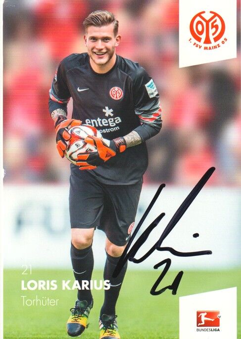Autogramm Fussball | FSV Mainz 05 | 2014 | Loris KARIUS