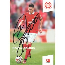 Autogramm Fussball | FSV Mainz 05 | 2014 | Nicolas CASTILLO
